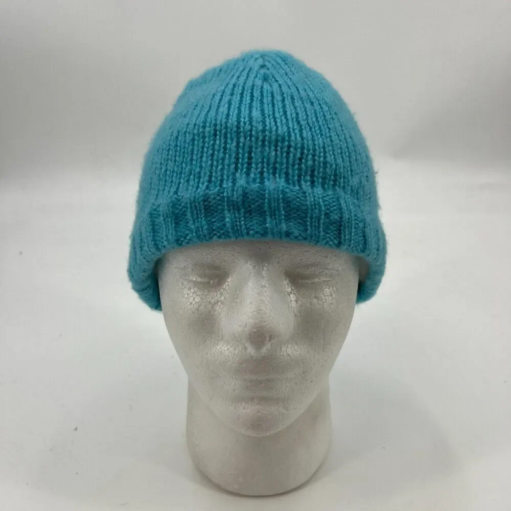 The North Face Lined Beanie Youth One Size Blue Fitted Lightweight Winter Hat